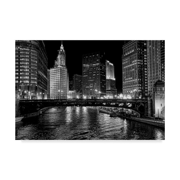 Trademark Fine Art jeff Lewis x27 chicago River x27 Canvas Art