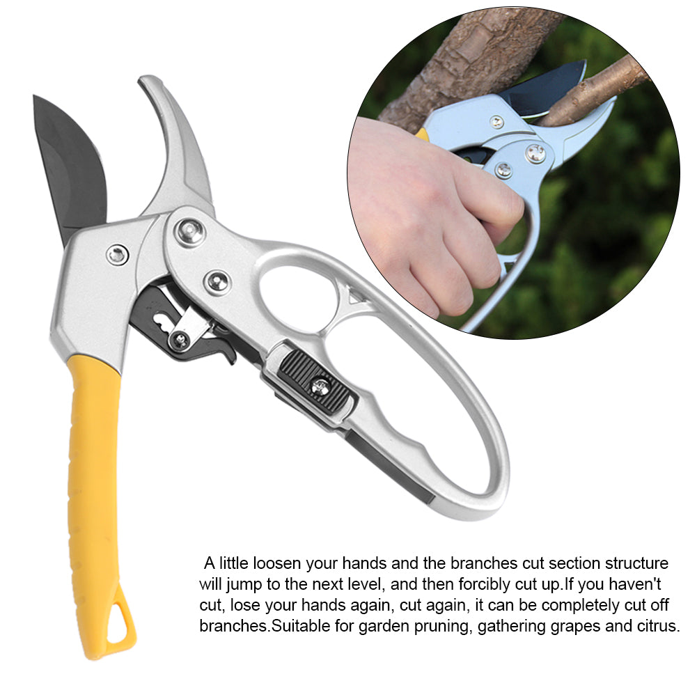 Garden Pruning Shear High Carbon Steel Scissors Gardening Plant Scissor Branch Pruner Trimmer Tools