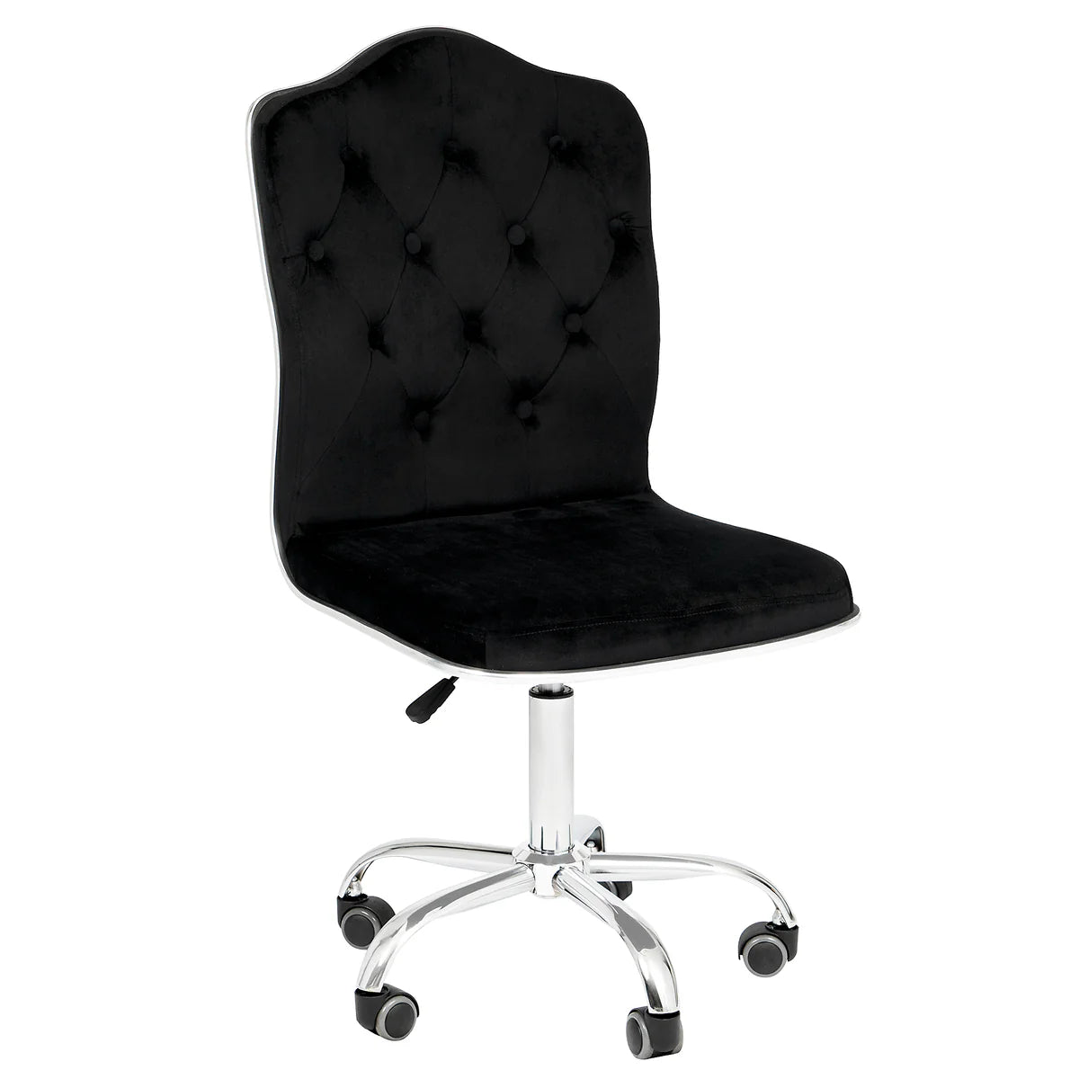 IVFS-IPS207-VBLK | Royal Tufted Vanity Chair