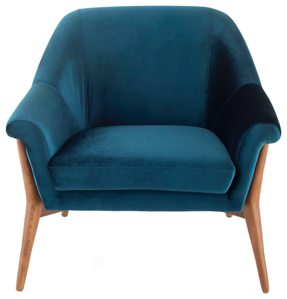 Nuevo Furniture Charlize Occasional Chair   Midcentury   Armchairs And Accent Chairs   by Unlimited Furniture Group  Houzz