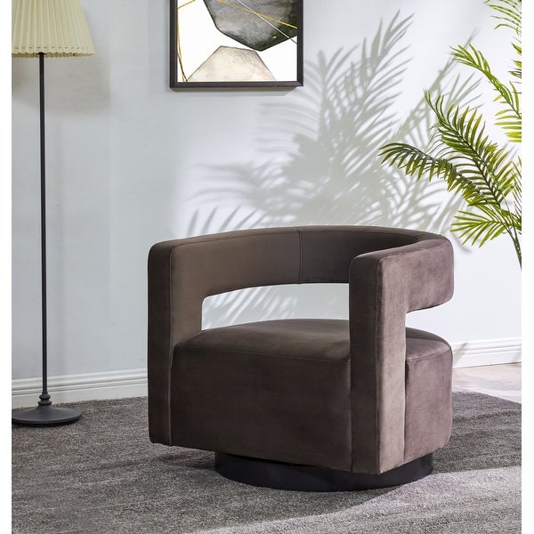 SAFAVIEH Couture Edgar Swivel Chair - 31.1