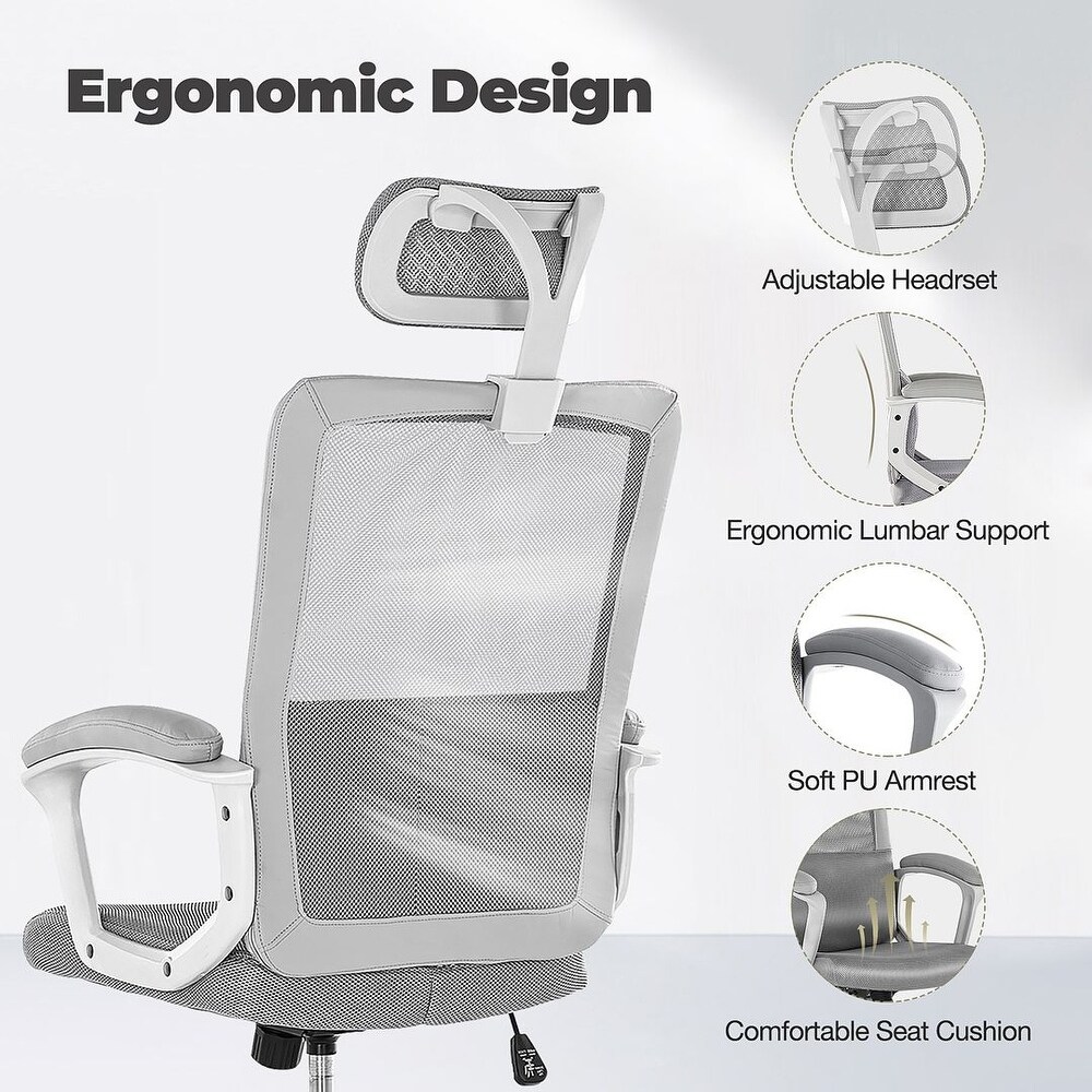 Office Chair Ergonomic Desk Chair with Lumbar Support