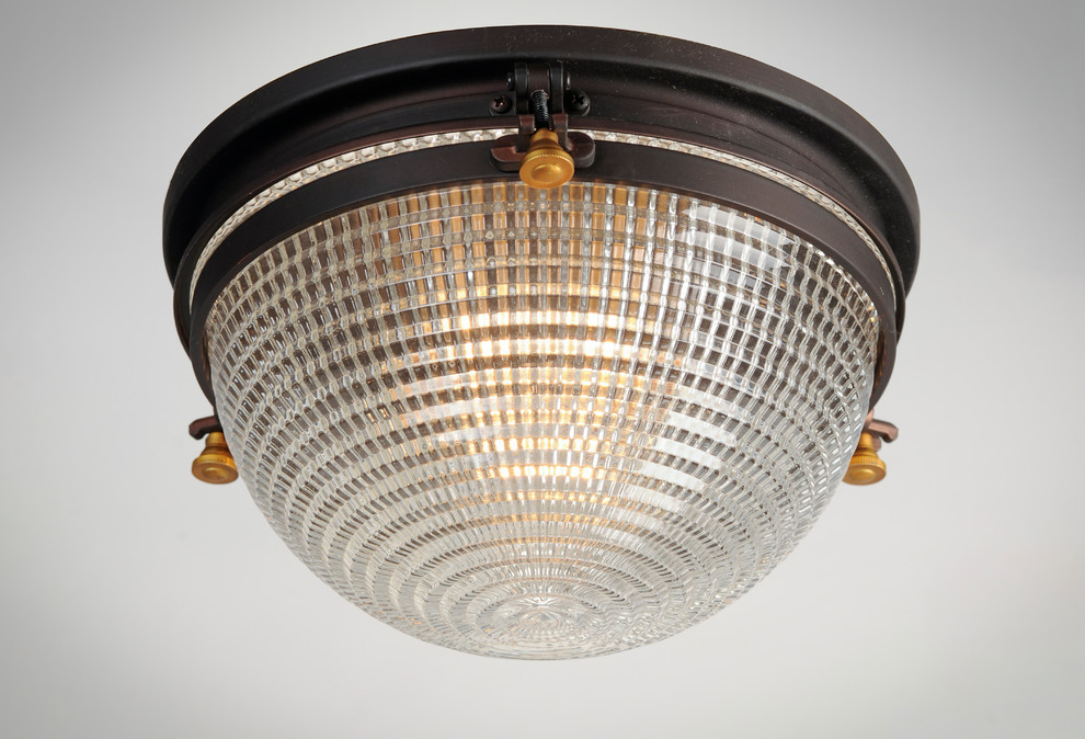 Portside 1 Light Flush Mount   Transitional   Outdoor Flush mount Ceiling Lighting   by Maxim Lighting International  Houzz