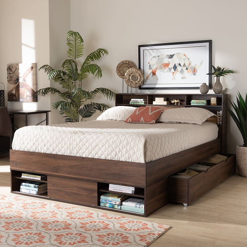 Baxton Studio Tristan Queen Bed