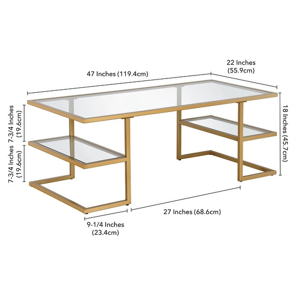 Circe 47'' Wide Rectangular Coffee