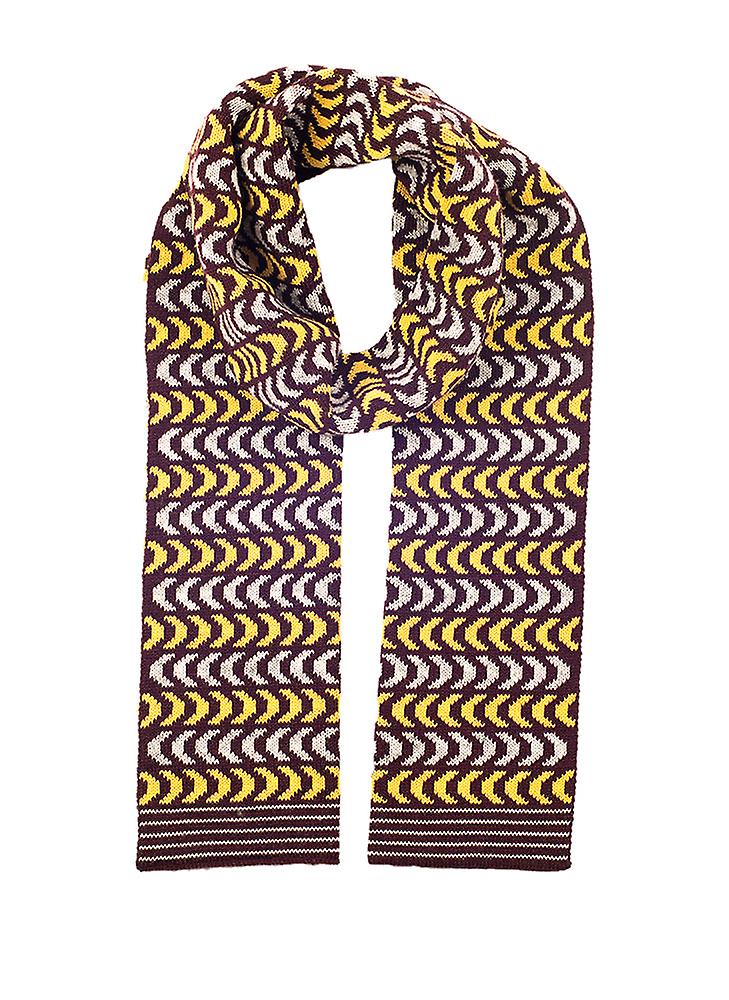 Women's Chevron Knitted Scarf