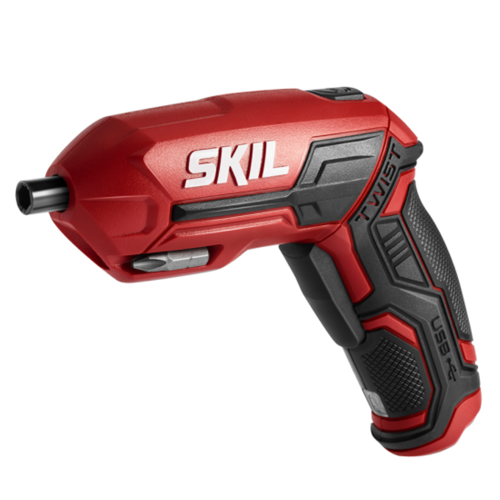 Skil 4V Screwdriver Rechargeable Pivot Grip ;