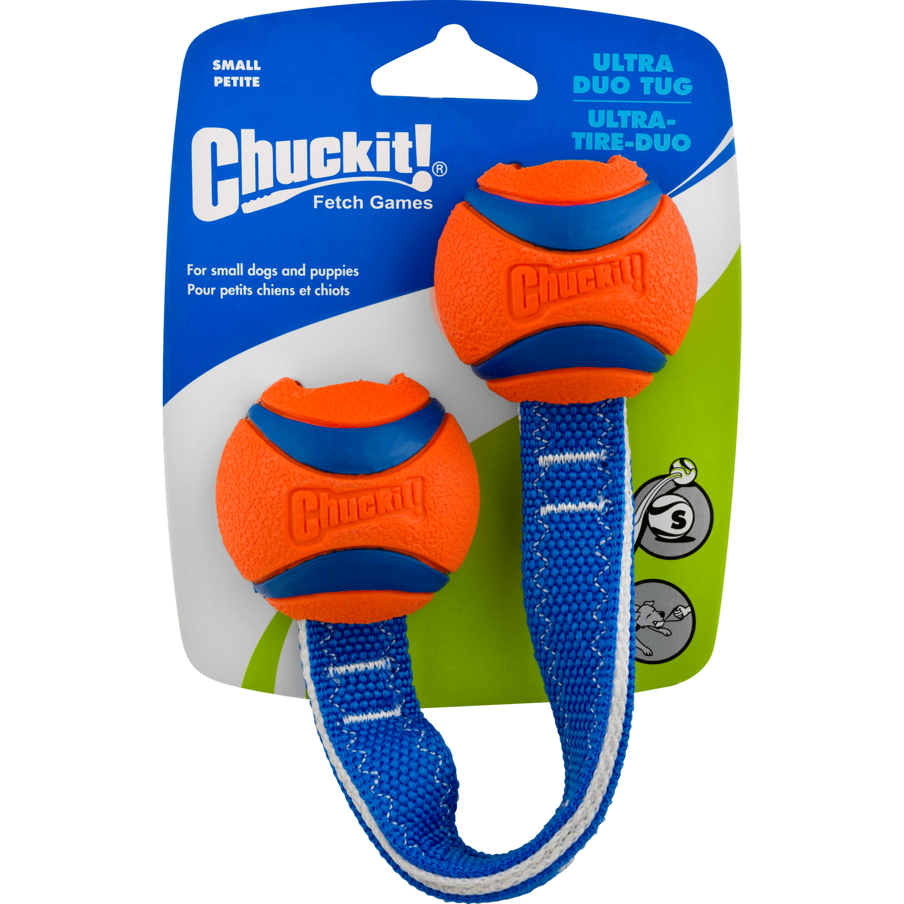 Chuckit! Ultra Duo Fetch Puppy and Small Dog Tug Toy