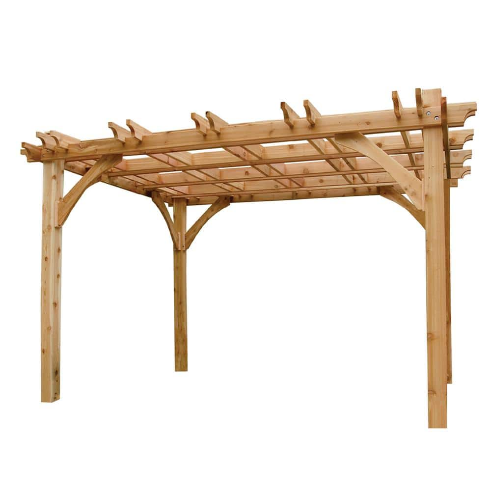 Outdoor Living Today Breeze 12 ft. x 12 ft. Cedar Pergola BZ1212