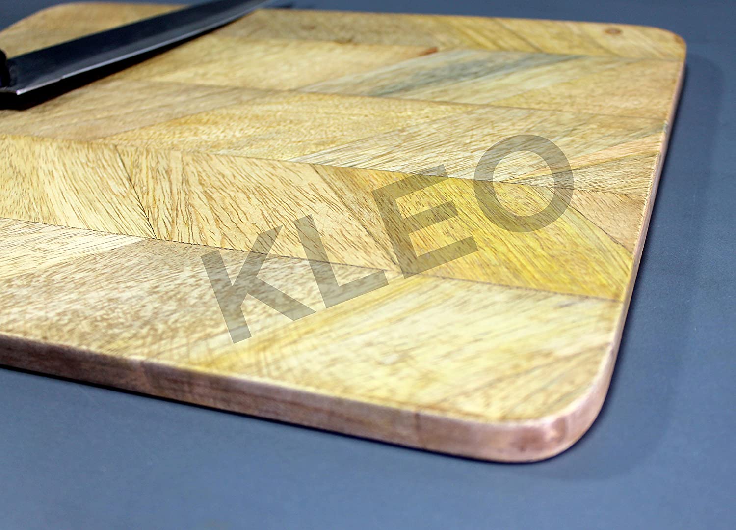 KLEO Wood Wooden Chopping Board Cutting Board Cheese Board Cheese Platter Kitchen Appliance Wine Serveware Birthday Anniversary Corporate Gift (9x12 inch Multiple Pieces of wood)