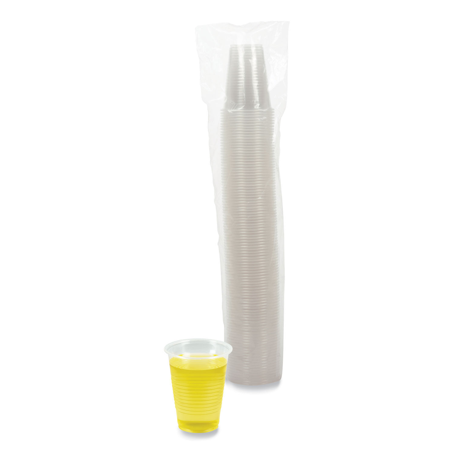 Translucent Plastic Cold Cups by Boardwalkandreg; BWKTRANSCUP7CT