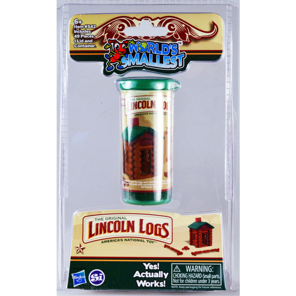 SMALLEST LINCOLN LOGS