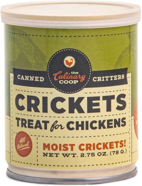 Culinary Coop Crickets Chicken Treats， 2.75-oz can