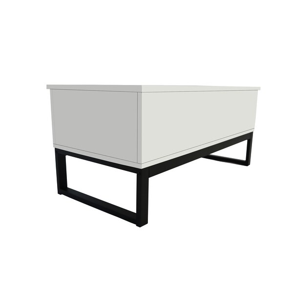 Lift Top Coffee Table with Hidden Compartment and Storage