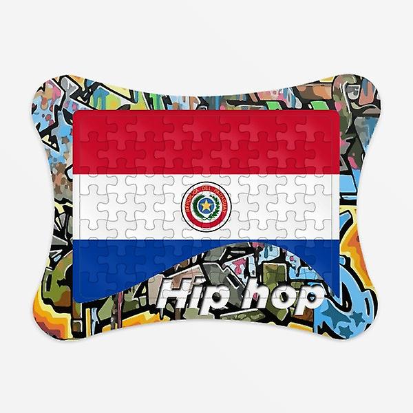 Paraguay National Flag South America Country Puzzle Jigsaw Toy