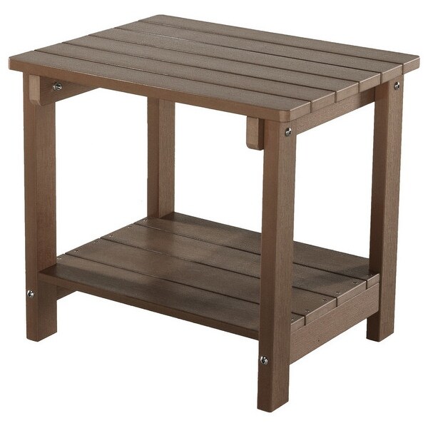 Panama Plastic Wood End Table