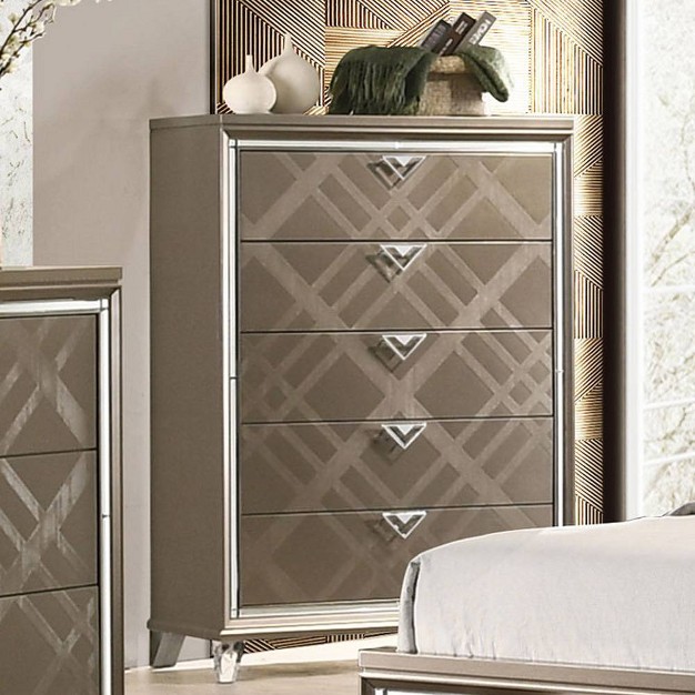 Skylar Chest Dark Champagne Acme Furniture