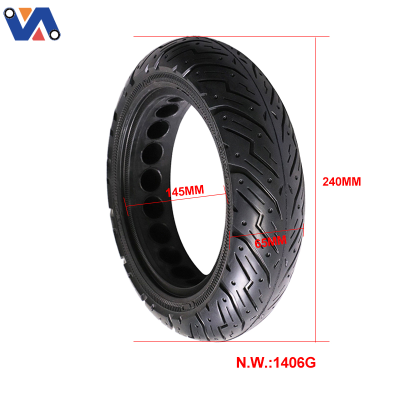 10x2.50M Solid Tire For Max G30/G30LP/G30P Electric Scooter 10 Inch 601/70 6 1/2 Upgrade And Replace Explosion proof Solid tyre