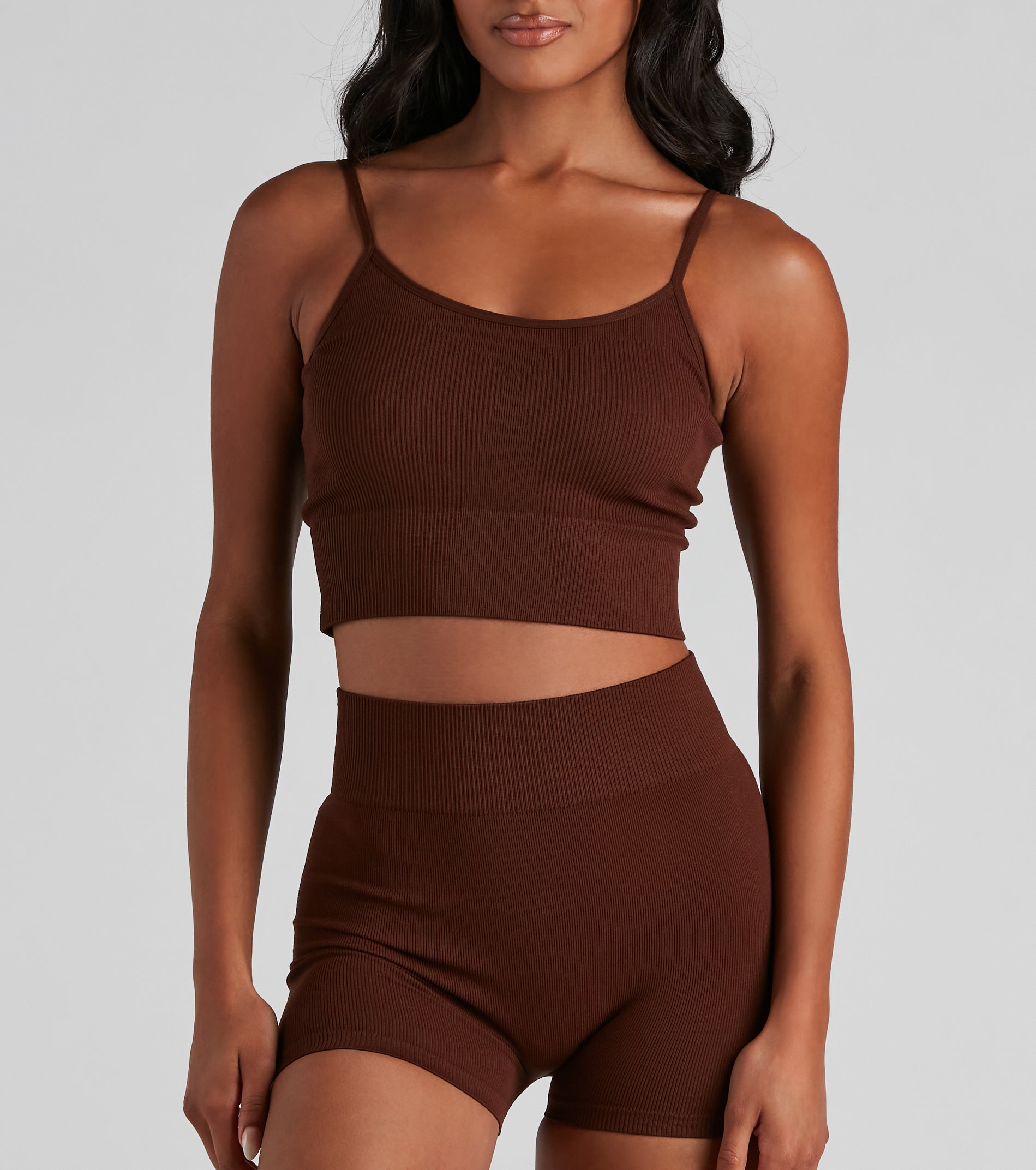 Never Take Off Seamless Longline Bralette