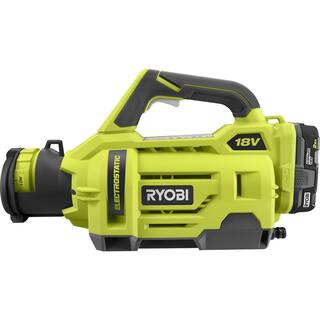 RYOBI ONE+ 18V Cordless Electrostatic 1 Gal. Sprayer Kit with (2) 2.0 Ah Batteries and (1) Charger P2870