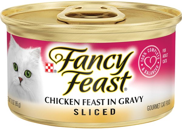 Fancy Feast Sliced Chicken Feast in Gravy Canned Cat Food