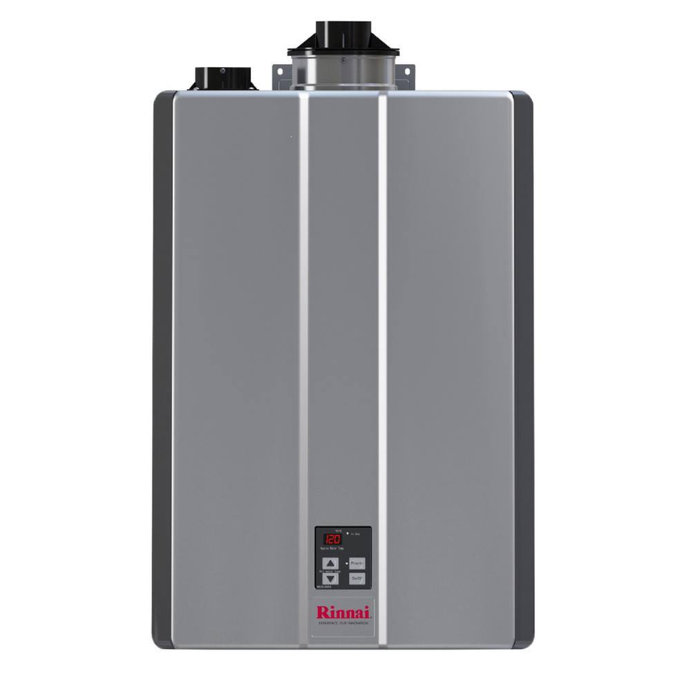 Rinnai Super High Efficiency Plus 9 GPM Residential 160000 BTU Interior Propane Gas Tankless Water Heater RSC160iP