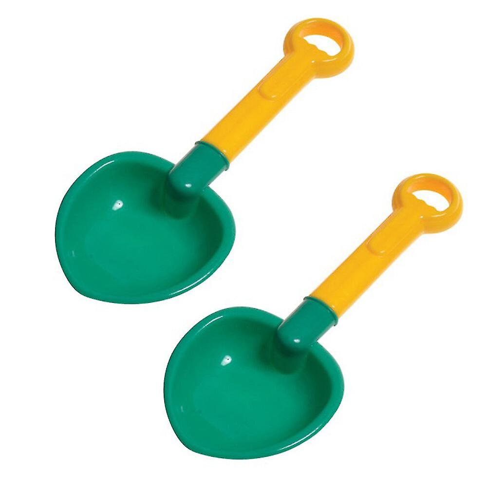 3pcs Pp Sand Shovel Scoop Beach Toy Sand Toy Lightweight Bright Color For Kids (random Color)