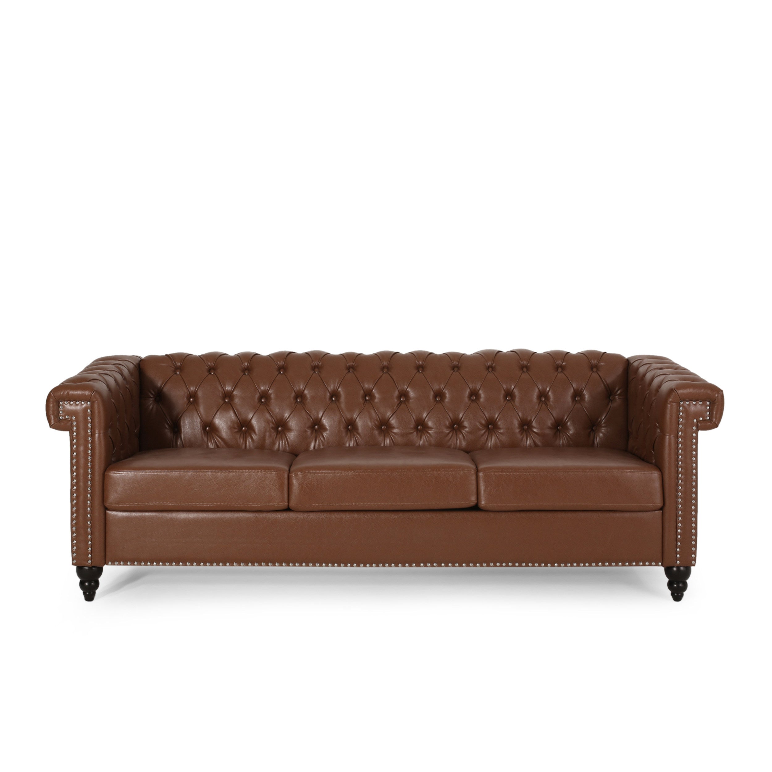 Zyiere Tufted Chesterfield 3 Seater Sofa