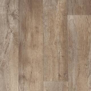 TrafficMaster Rustic Taupe Residential Vinyl Sheet Flooring 12 ft. Wide x Cut to Length U5210406K861G14