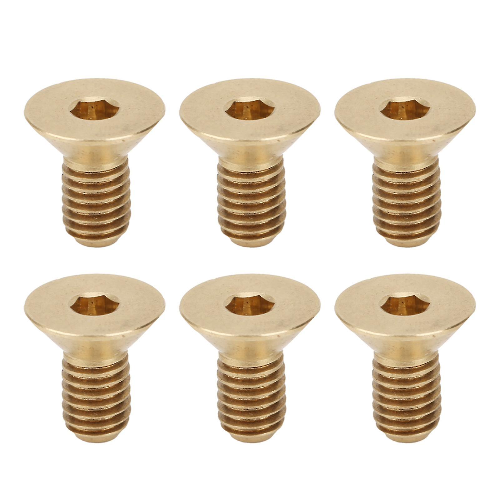 50Pcs Countersunk Hex Socket Screws Pure Copper Flat Head Hardware Accessories M5M5 x 10