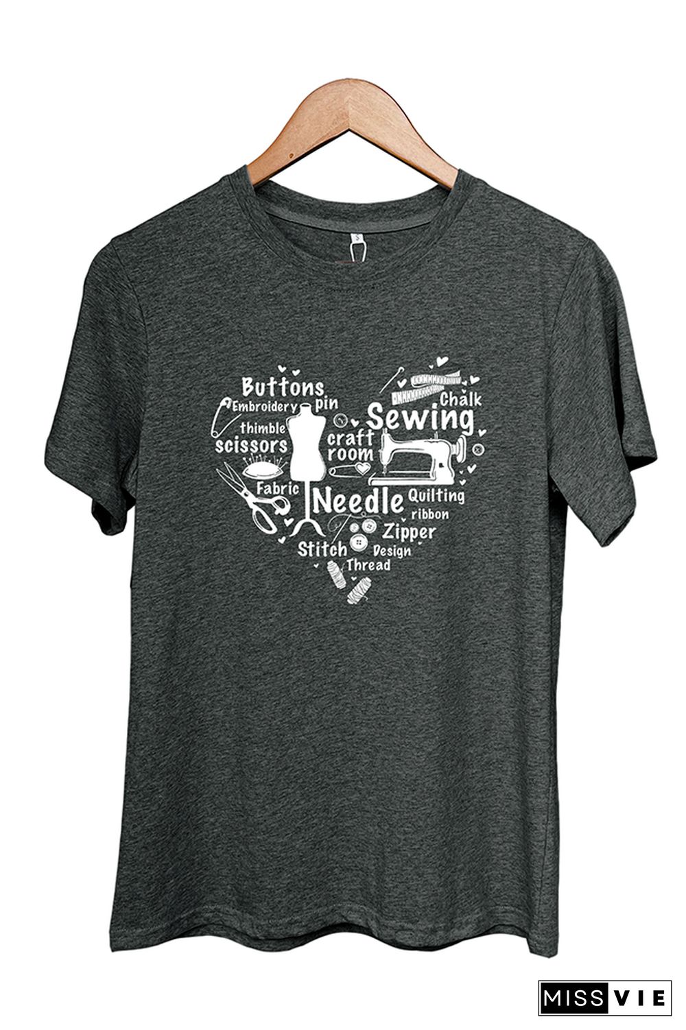 Sewing Files For Cricut Graphic T-Shirt Wholesale