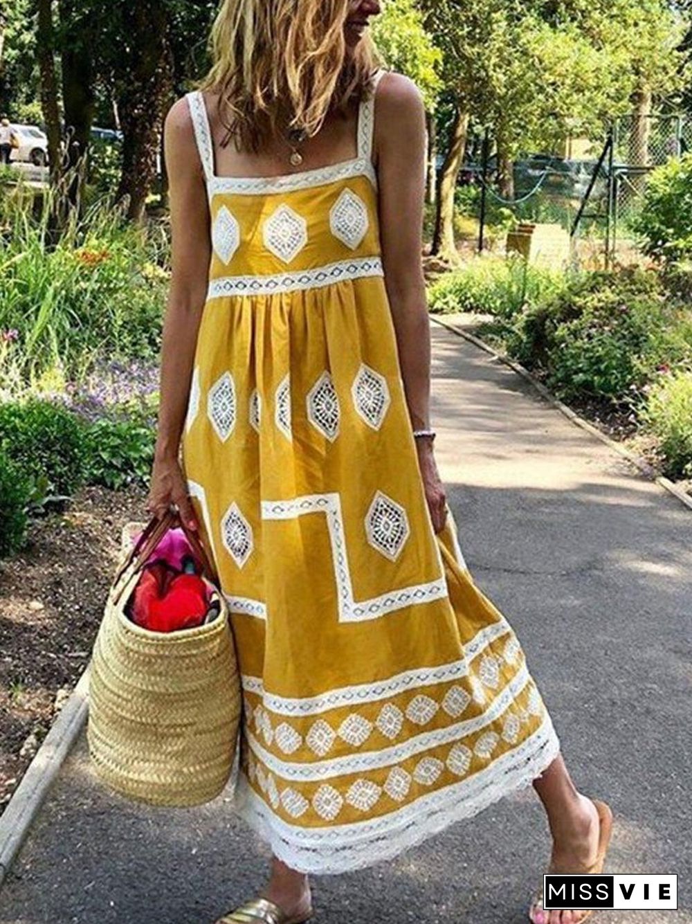 Bohemian Loose Casual Large Size Dress