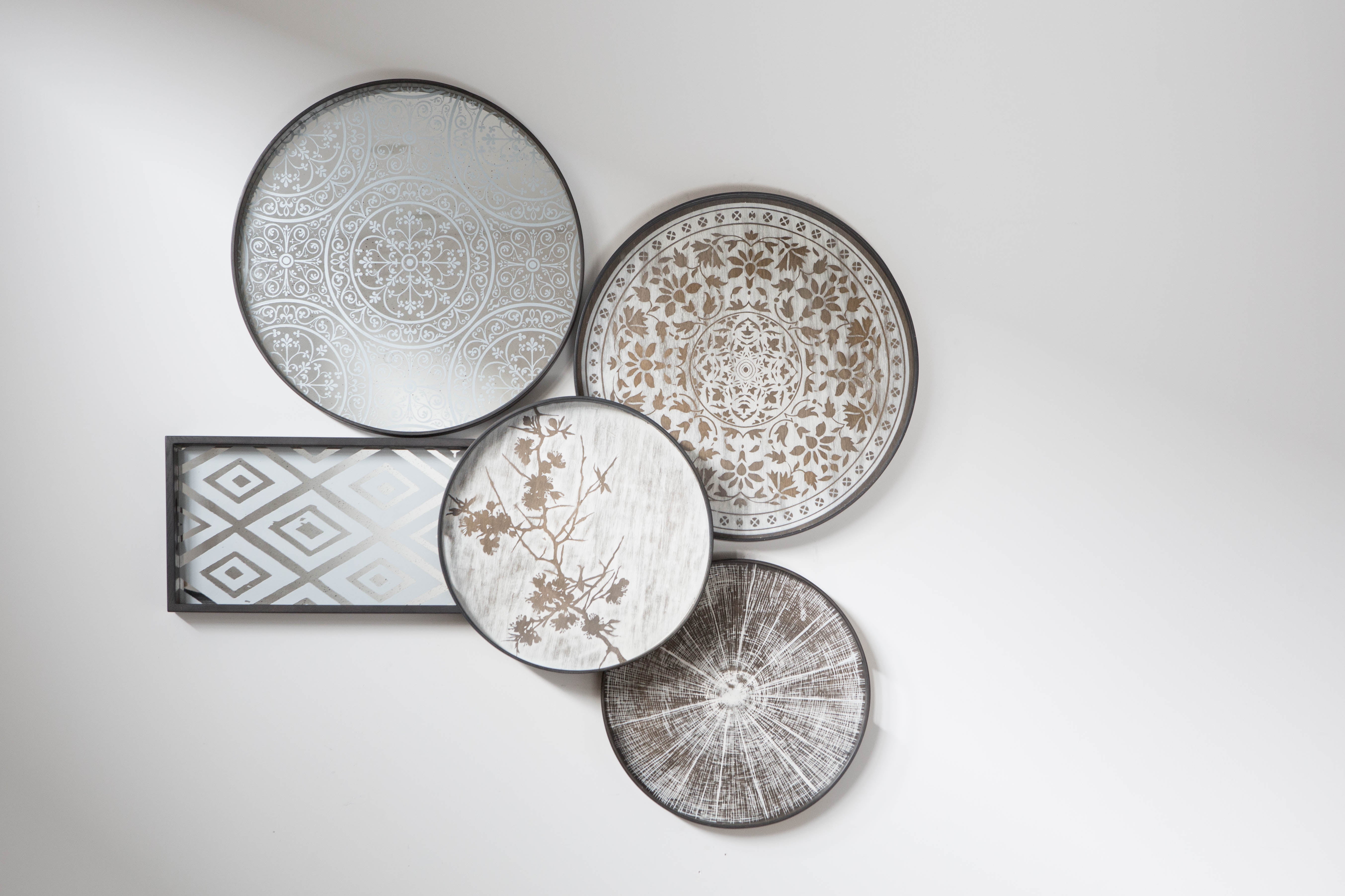 Moroccan Frost Mirror Tray