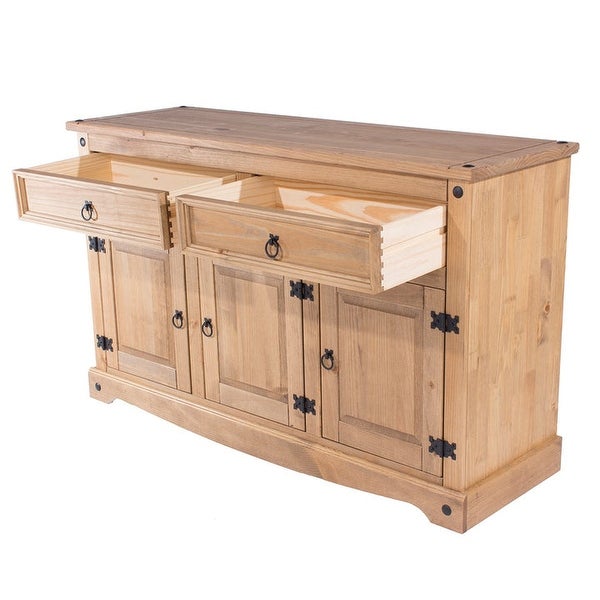 Wood Buffet Sideboard Corona Collection | Furniture Dash