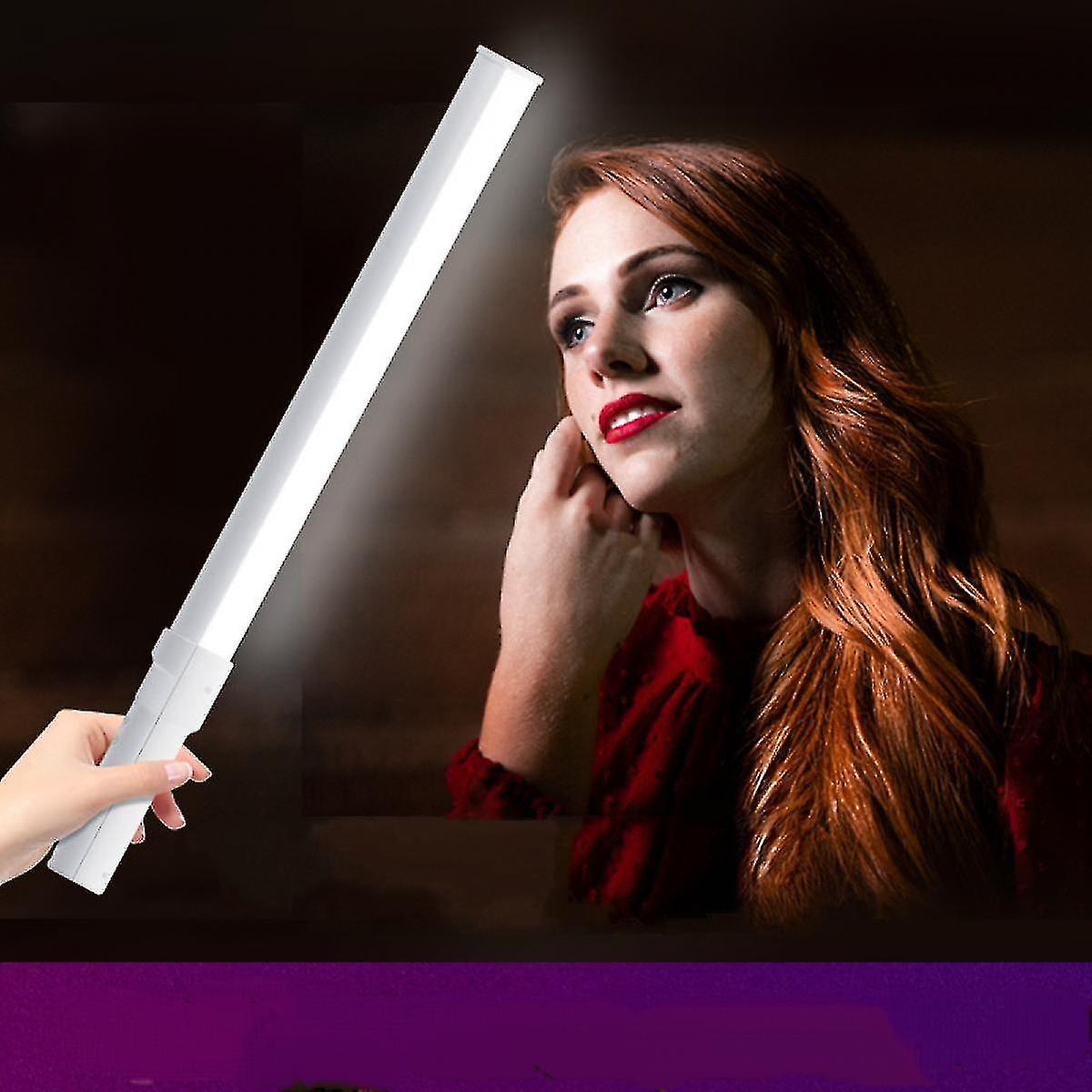 Handheld Wand Light， Portable Led Video Light Stick Photography Lighting Tube Light Wand