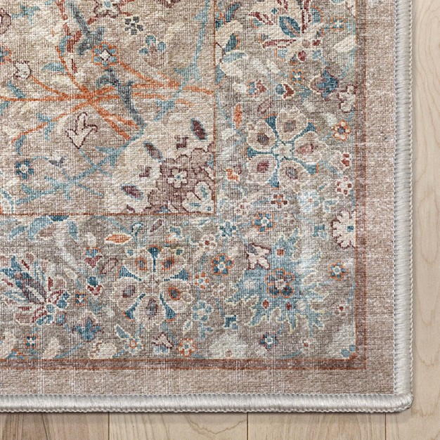 Well Woven Emilia Persian Floral Area Rug