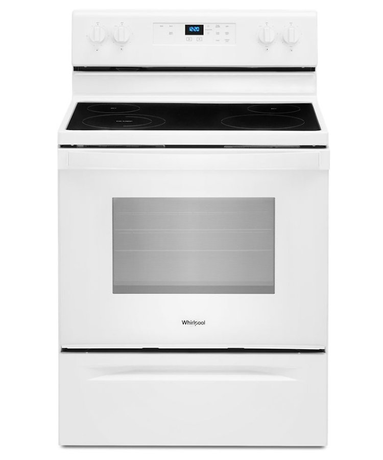 Whirlpool 5.3 Cu. Ft. White Electric Range With Keep Warm Setting