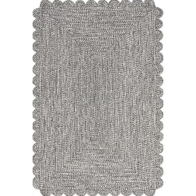 Nuloom Idina Casual Scalloped Indoor outdoor Area Rug