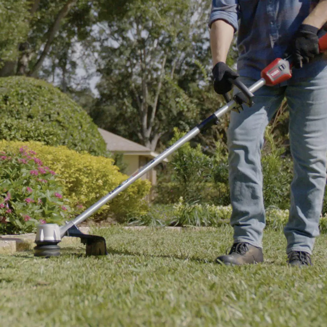 Toro 60V Max Lithium-Ion Brushless Cordless 14 in./16 in. String Trimmer， Tool Only