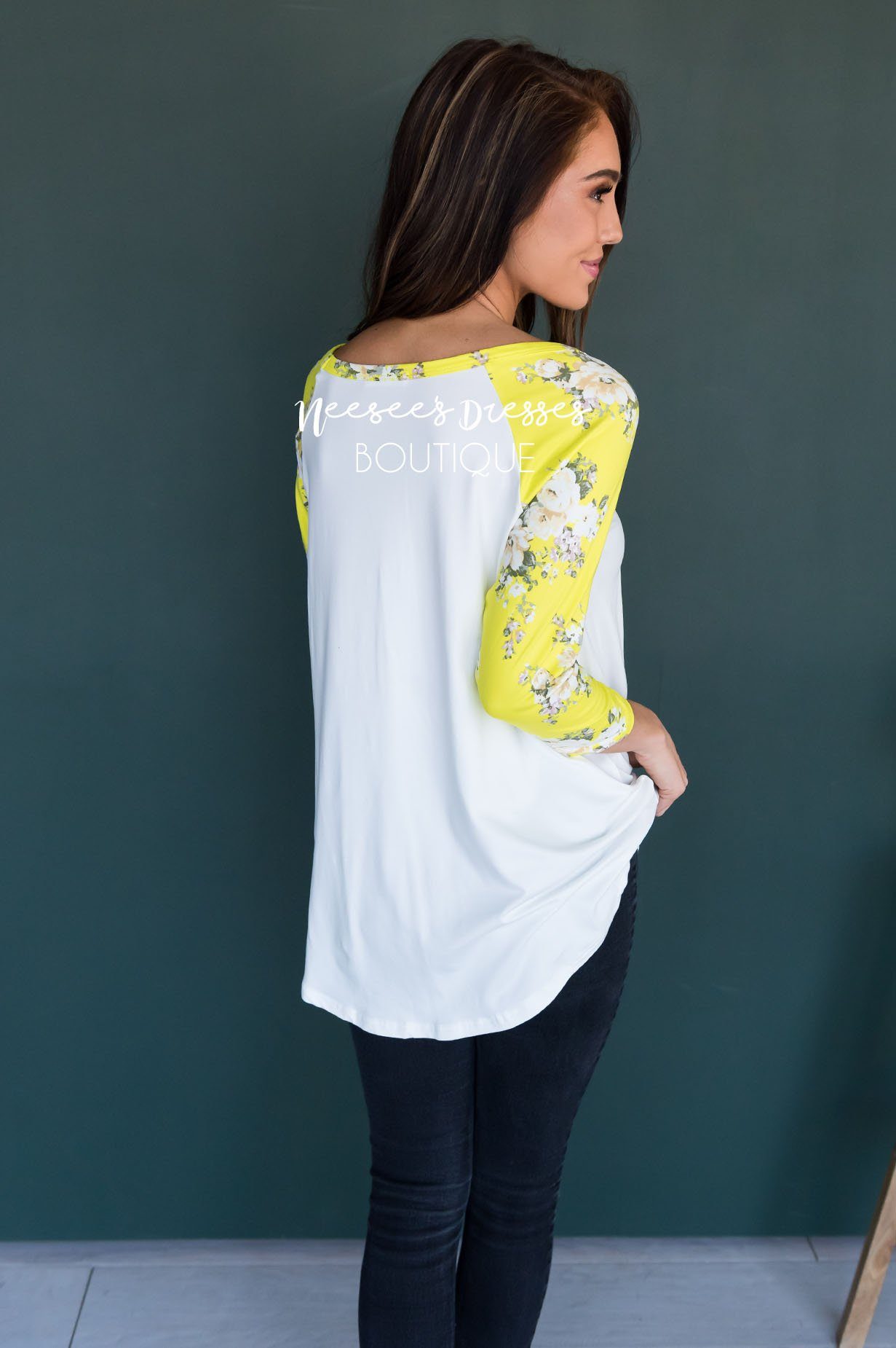 Back Again Modest Baseball Tee