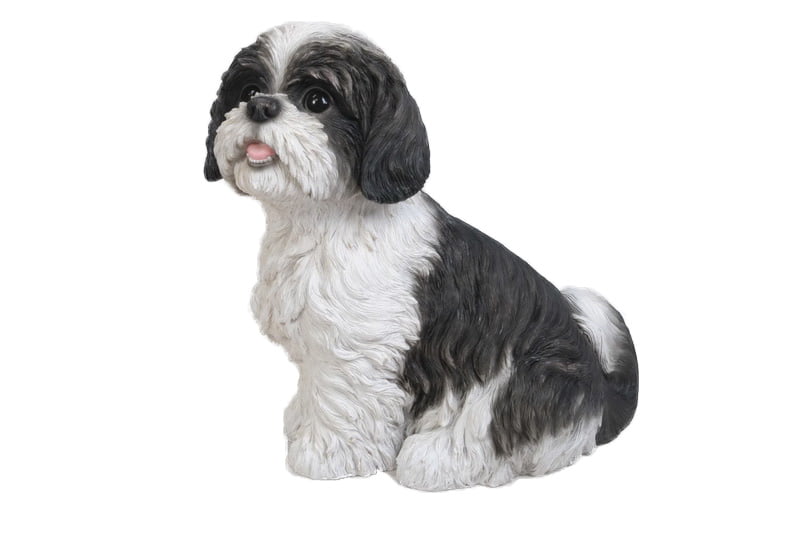 Hi-Line Gift 10.5" Shih Tzu Garden Statue