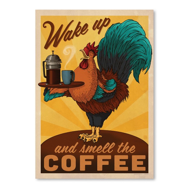 Americanflat Vintage Farmhouse Rooster By Anderson Design Group Poster