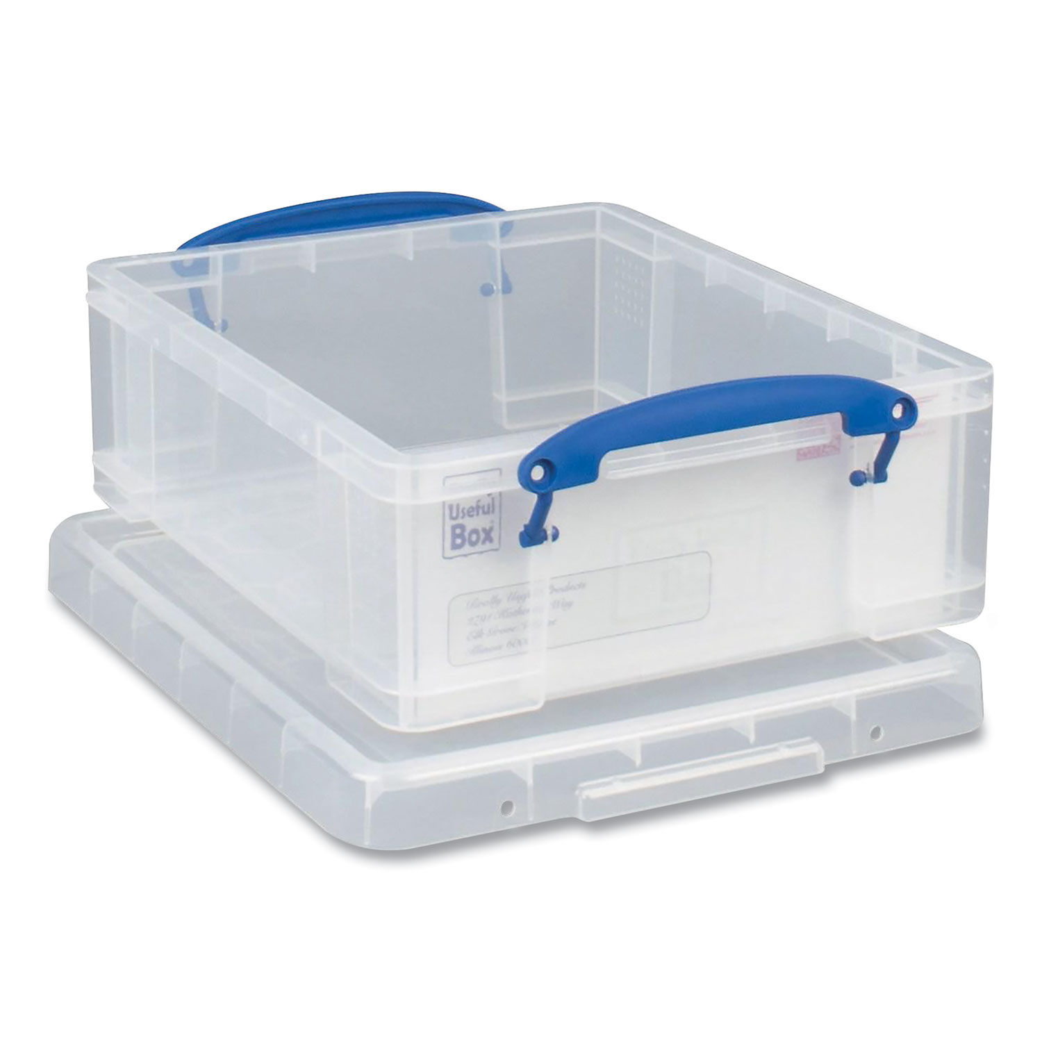 Snap-Lid Storage Bin by Really Useful Boxandreg; RUA81CPK5CB