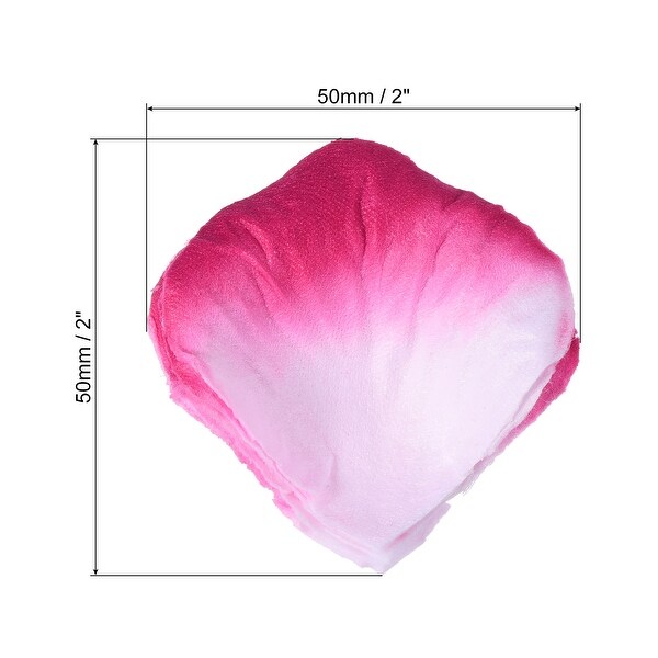 1200Pcs Artificial Rose Petals Silk Flower Decor for Wedding Party