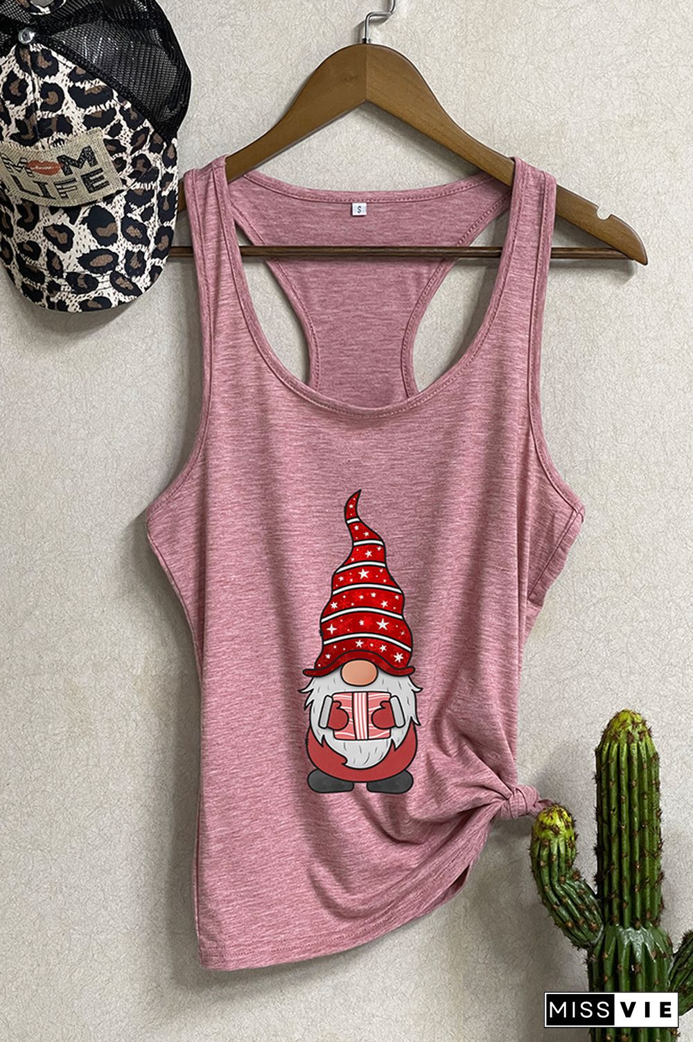 Christmas Gnomes Sleeveless Tank Top Wholesale