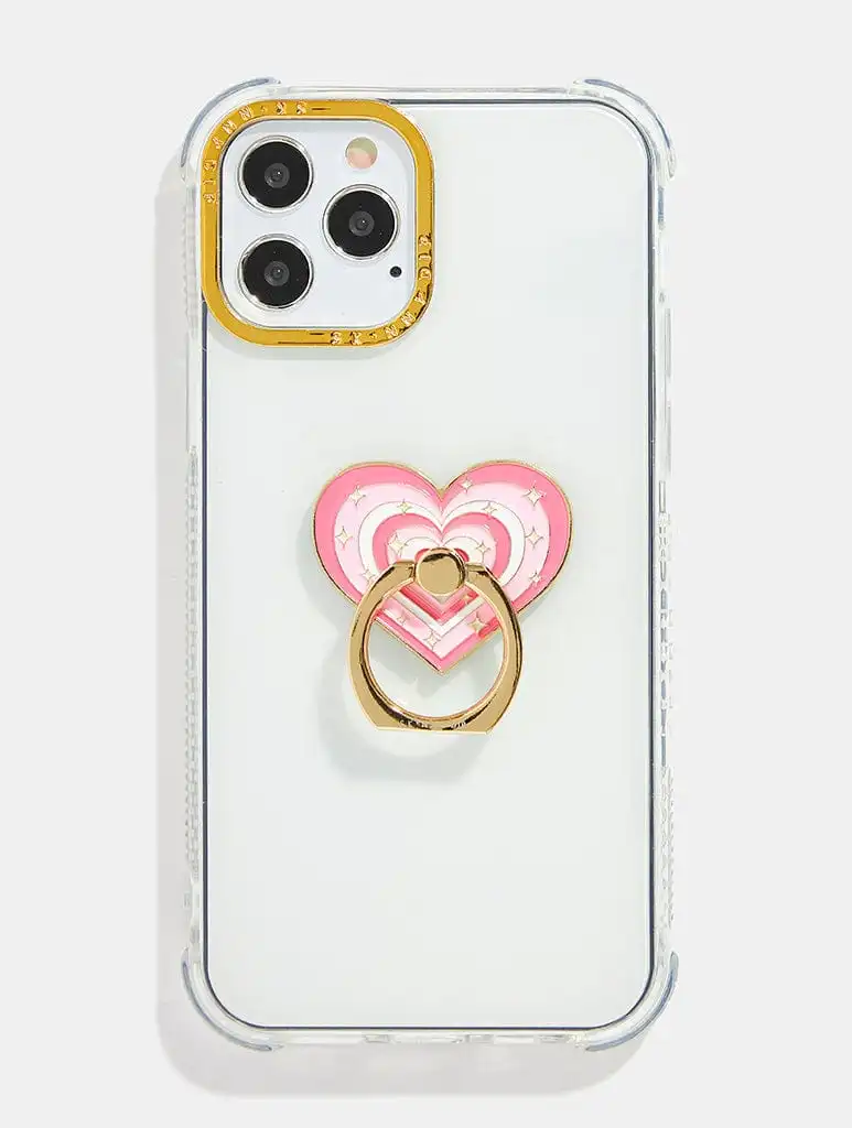 Pink Heart Phone Ring