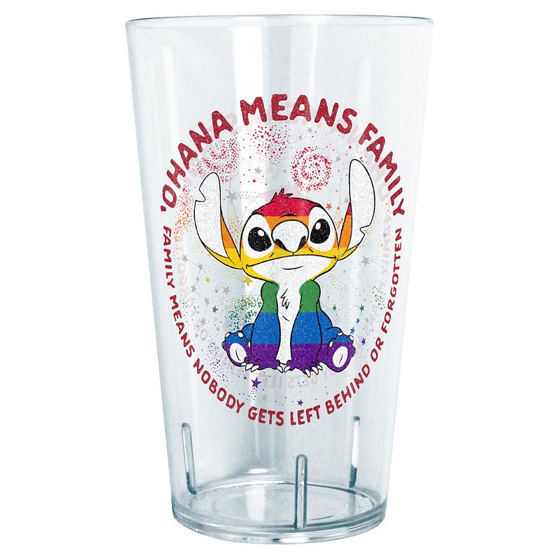 Lilo and Stitch Pride Ohana Means Family 24 oz Tritan Tumbler