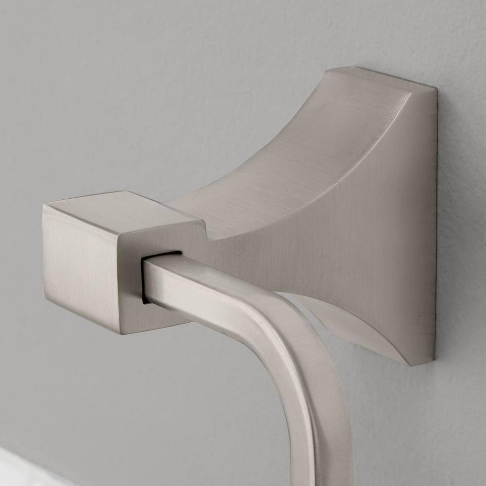 Glacier Bay Leary Towel Ring in Brushed Nickel 20136-0504