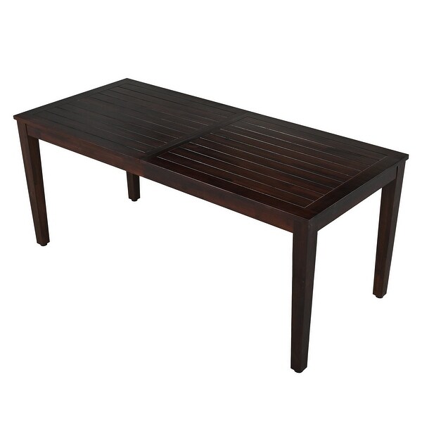 Acacia Wood Outdoor Dining Table And Chairs