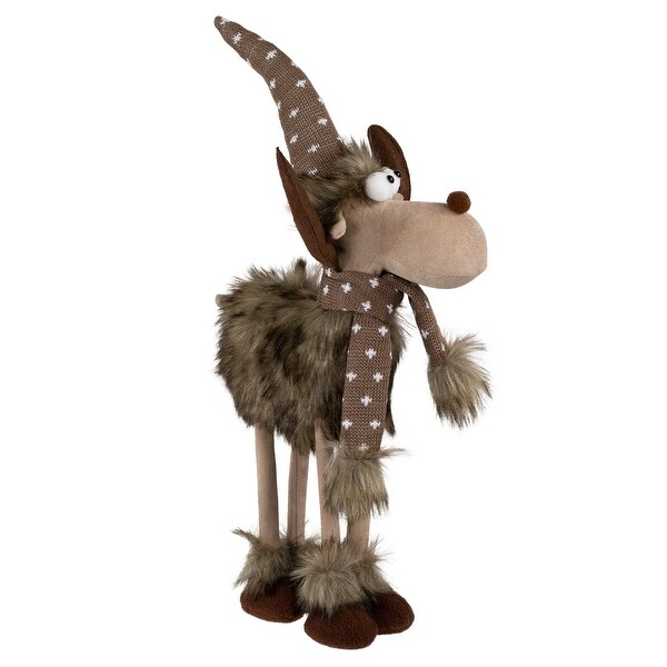 Standing Four Legged Moose Christmas Figure